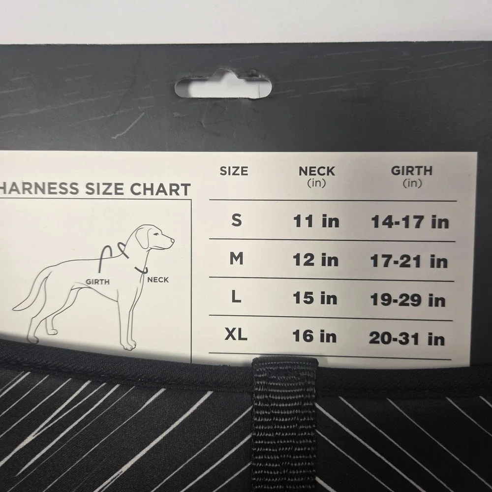 Disney Pet Harness Dog XL Black New Nightmare Before Christmas Jack Skellington